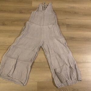 Stylish Gray Women's Jumpsuit